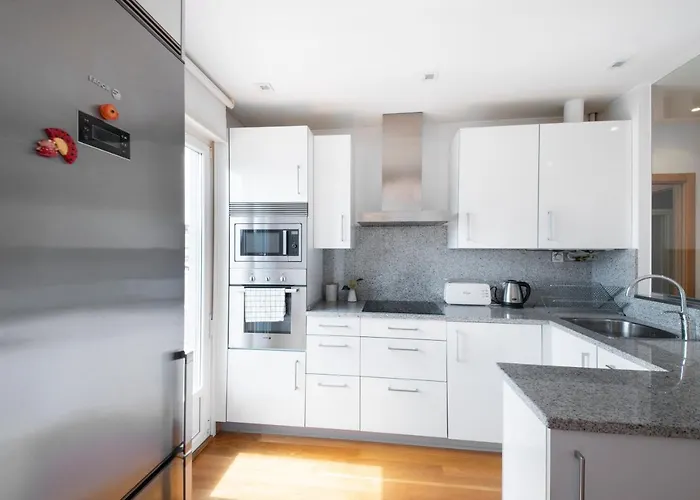 Modern With Spacious Terrace 公寓 圣塞瓦斯蒂安